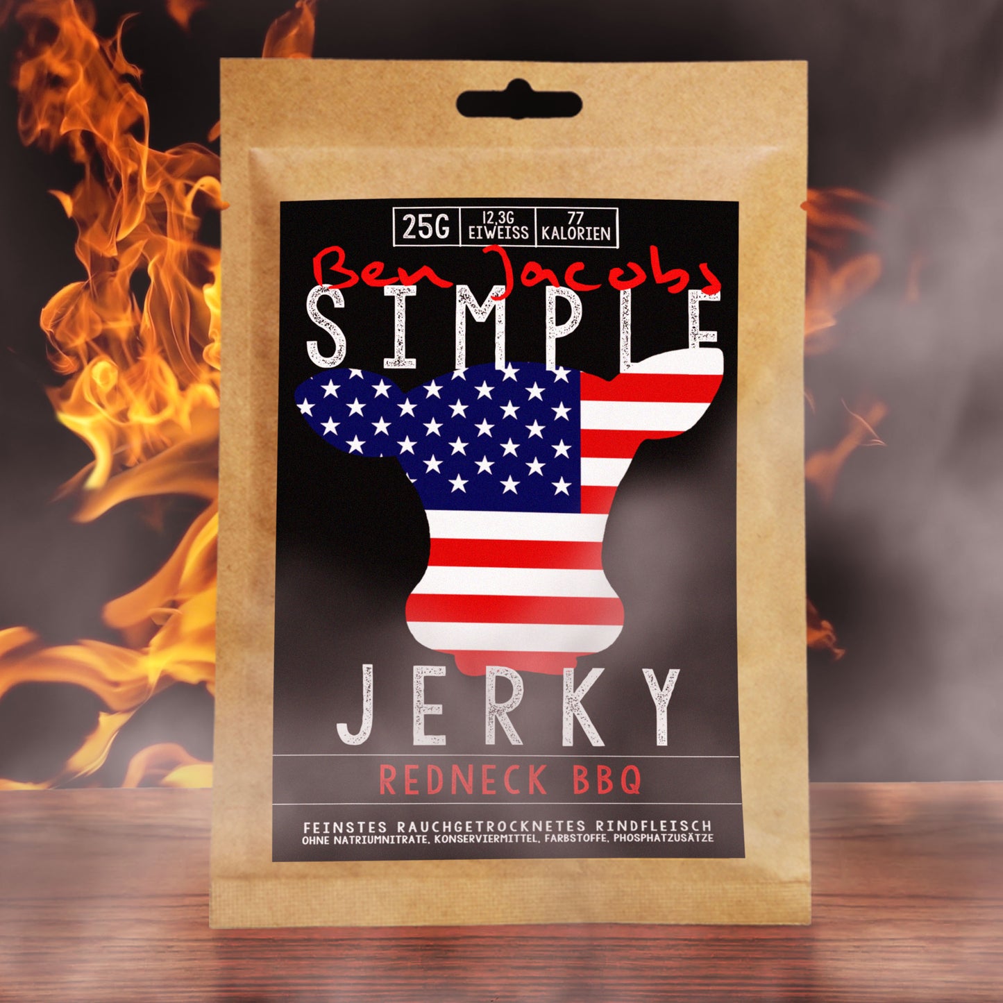 Simple Jerky - Redneck BBQ (25g)