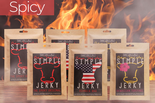 Simple Jerky - Spicy Box (6 x 50g)