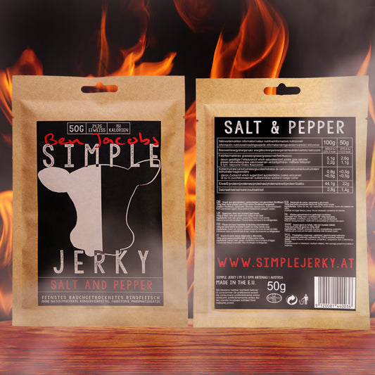 Beef Jerky - Salt & Pepper
