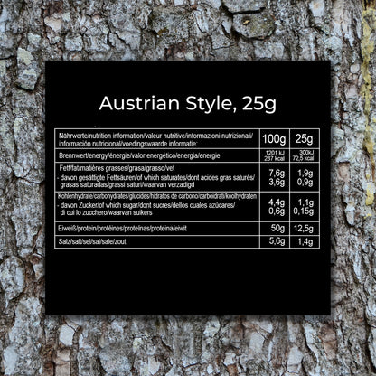 Austrian Style (25g) Nährwerte